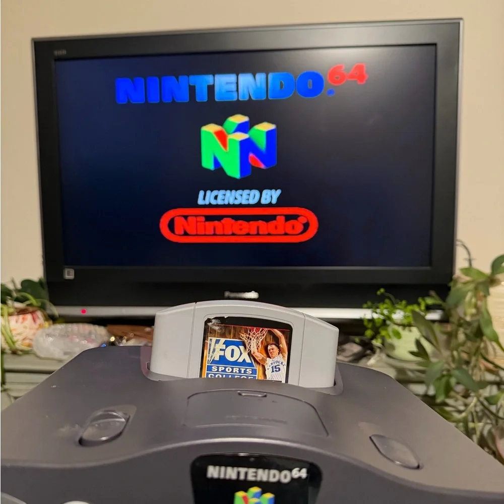 Nintendo 64 Console Bundle with Atomic Purple Controller